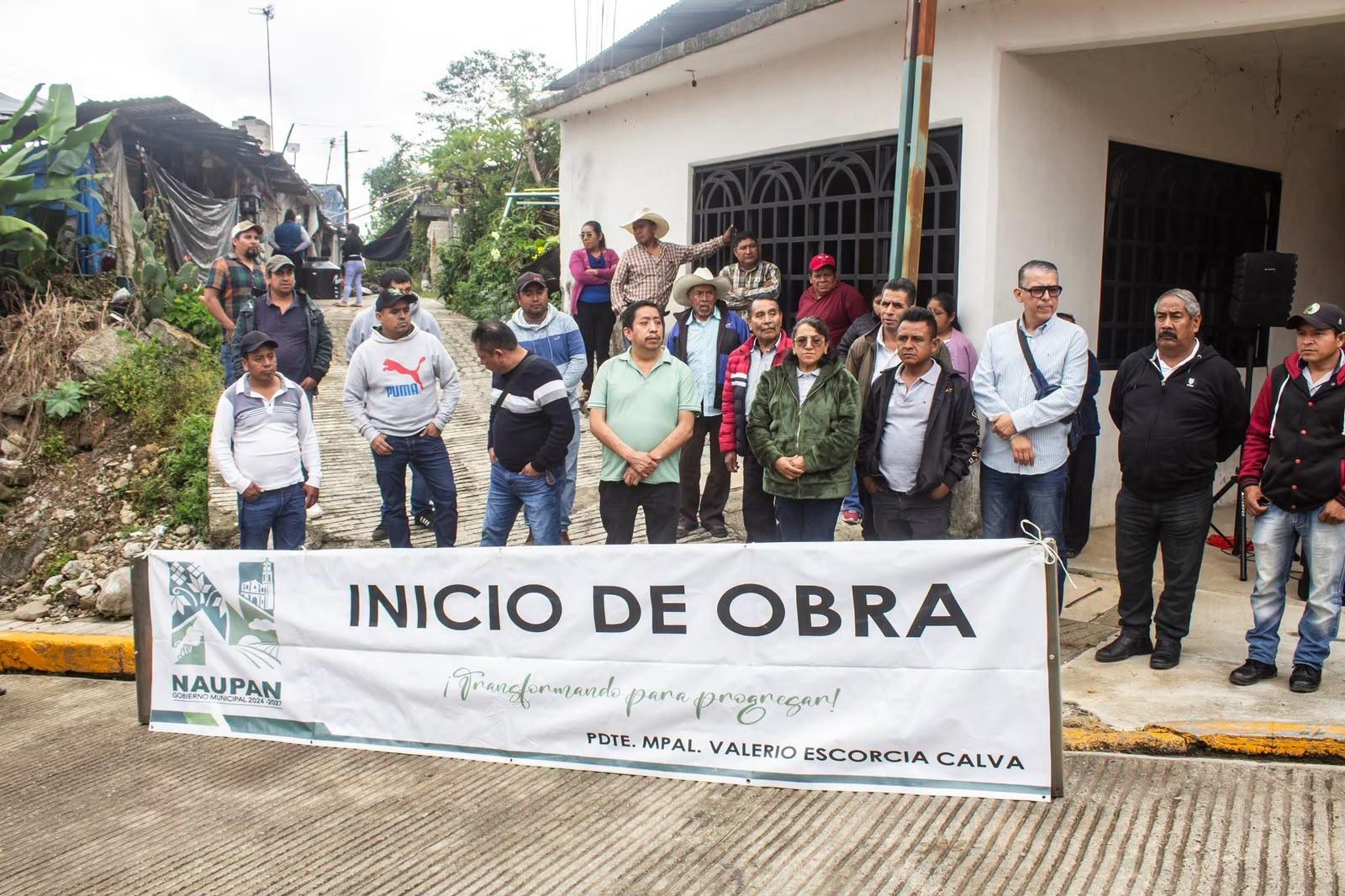 ¡Seguimos trabajando por el bienestar y el progreso de Naupan!